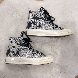Converse Snakeskin High Tops